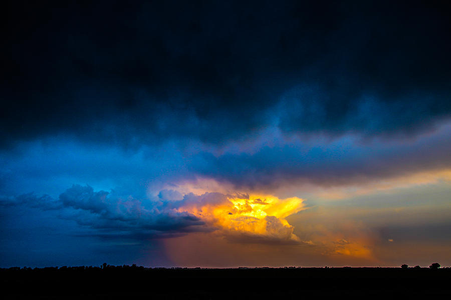 The Sunset after the Supercell #10 Photograph by NebraskaSC