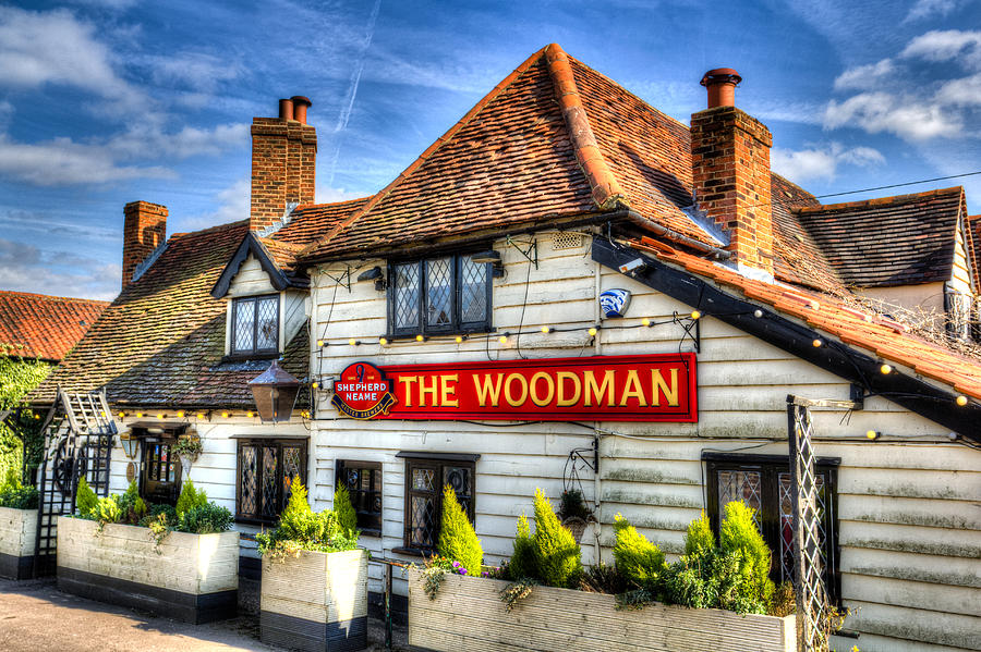 The Woodman Pub #16 Photograph by David Pyatt
