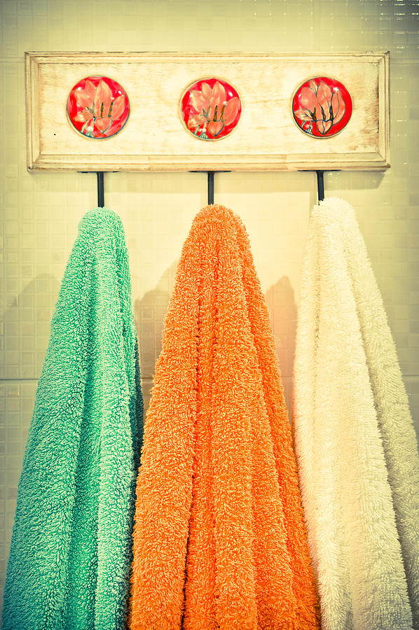 Fabric Photograph - Towels #6 by Tom Gowanlock