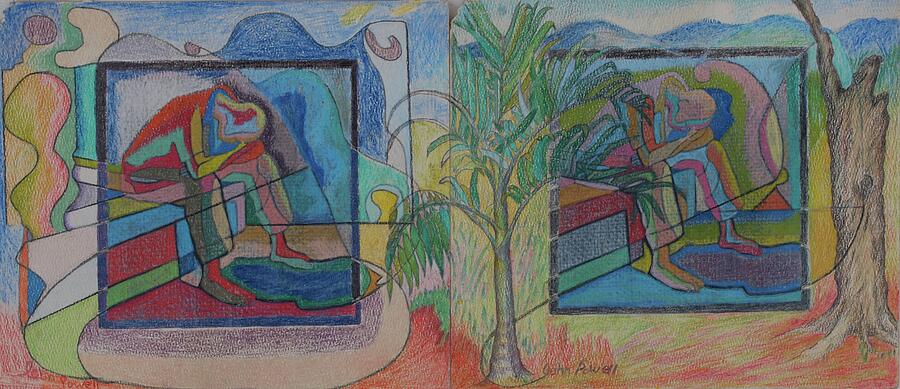 Giclee Painting - Trapped in Time by John Powell Giclee Painting - Trapped in Time by John Powell