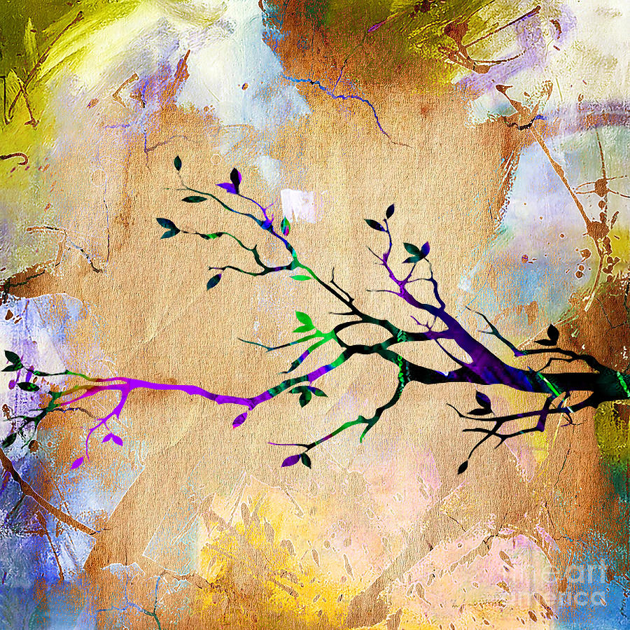 Tree Mixed Media - Tree Branch Collection #6 by Marvin Blaine