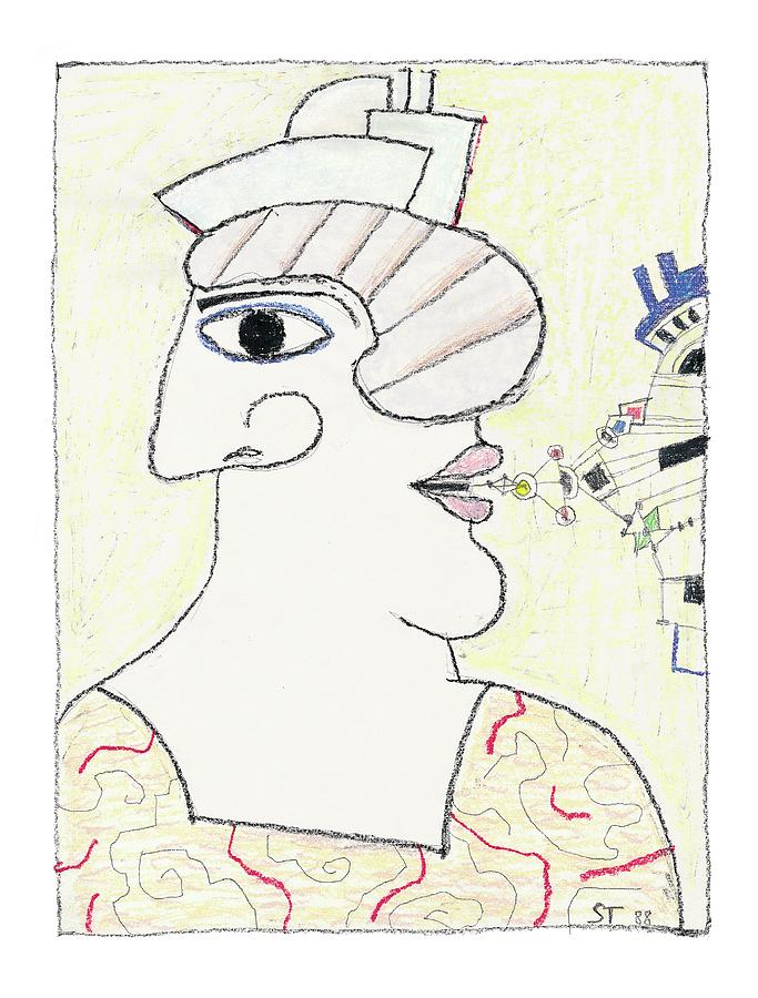 New Yorker October 31st, 2005 Drawing by Saul Steinberg New Yorker October 31st, 2005 Drawing by Saul Steinberg