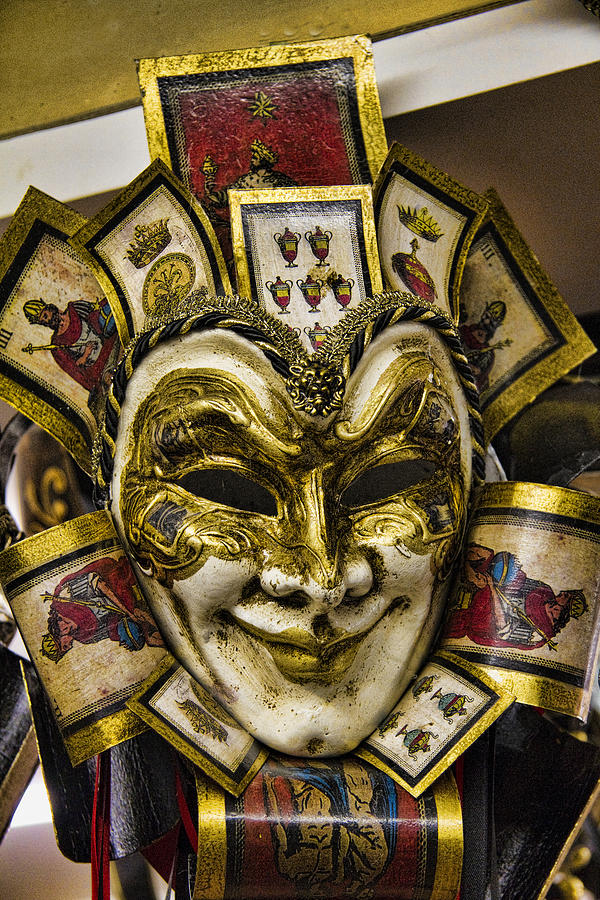 Venetian Carnaval Mask #6 Photograph by David Smith