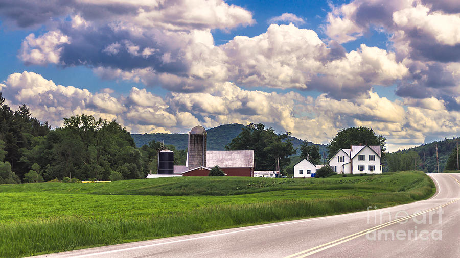 Vermont Dairy Farm. #1 Photograph by New England Photography