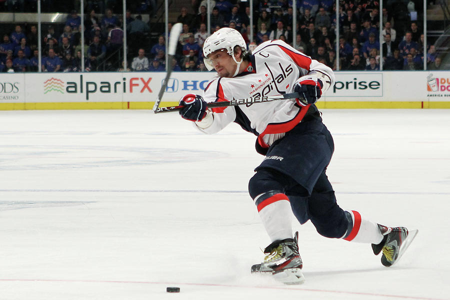 Washington Capitals V New York Rangers #6 Photograph by Bruce Bennett