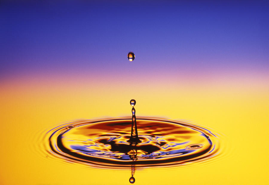Water Drop #6 Photograph by Phillip Hayson
