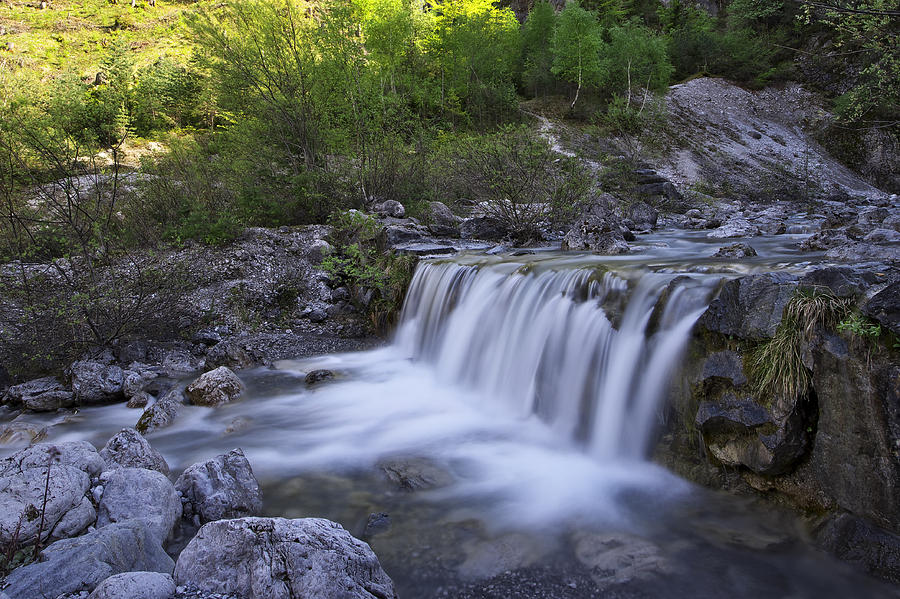 Waterfall #6 Photograph by Ivan Slosar