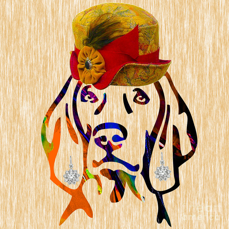 Cool Mixed Media - Weimaraner Collection #6 by Marvin Blaine
