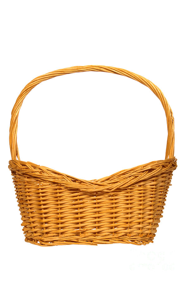 Wicker Basket Number Seven Photograph by Olivier Le Queinec