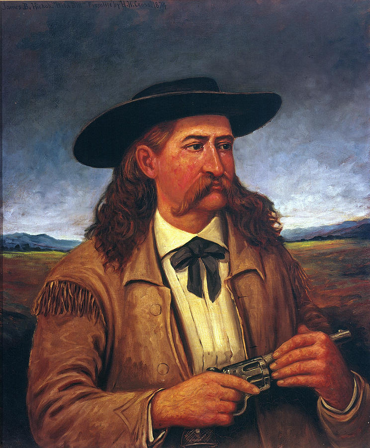 Wild Bill Hickok (1837-1876) #6 Painting by Granger