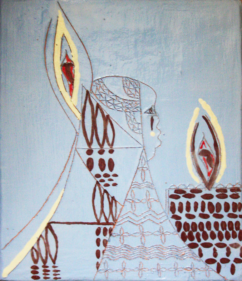 Wise Virgin #6 Painting by Gloria Ssali