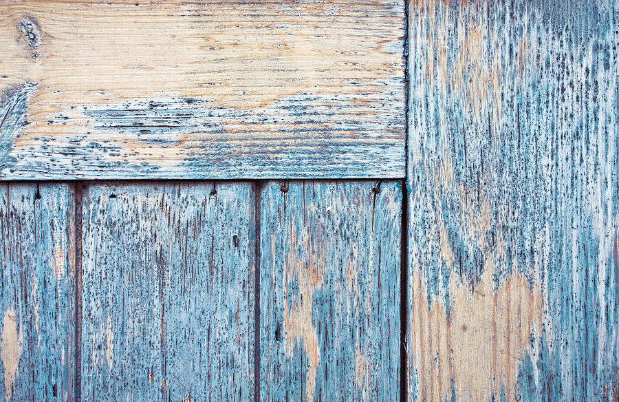 Abstract Photograph - Wooden background #6 by Tom Gowanlock