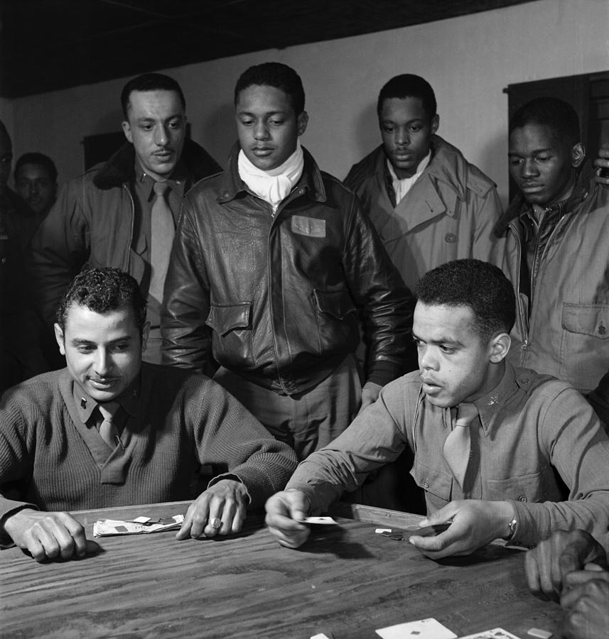 Wwii: Tuskegee Airmen, 1945 #6 Photograph by Granger