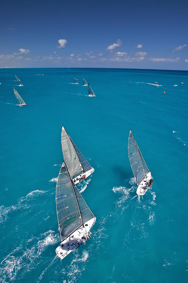 Miami Sail Week #60 Photograph by Steven Lapkin