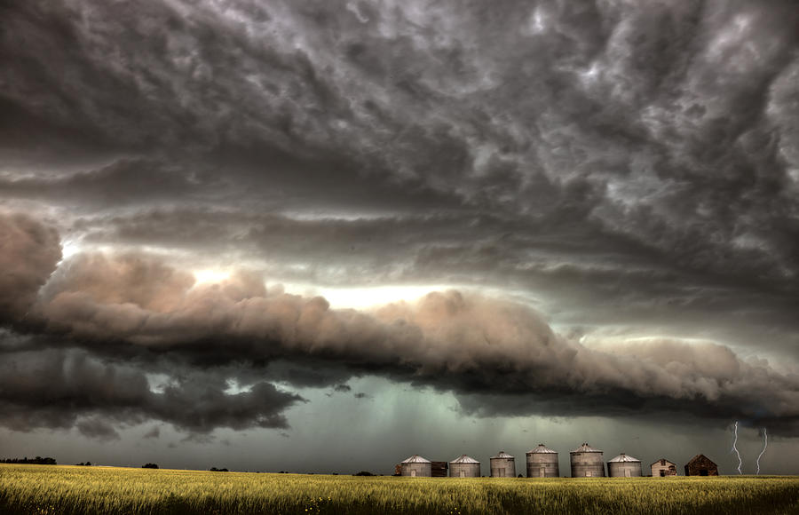 Storm Clouds Saskatchewan #60 Photograph by Mark Duffy