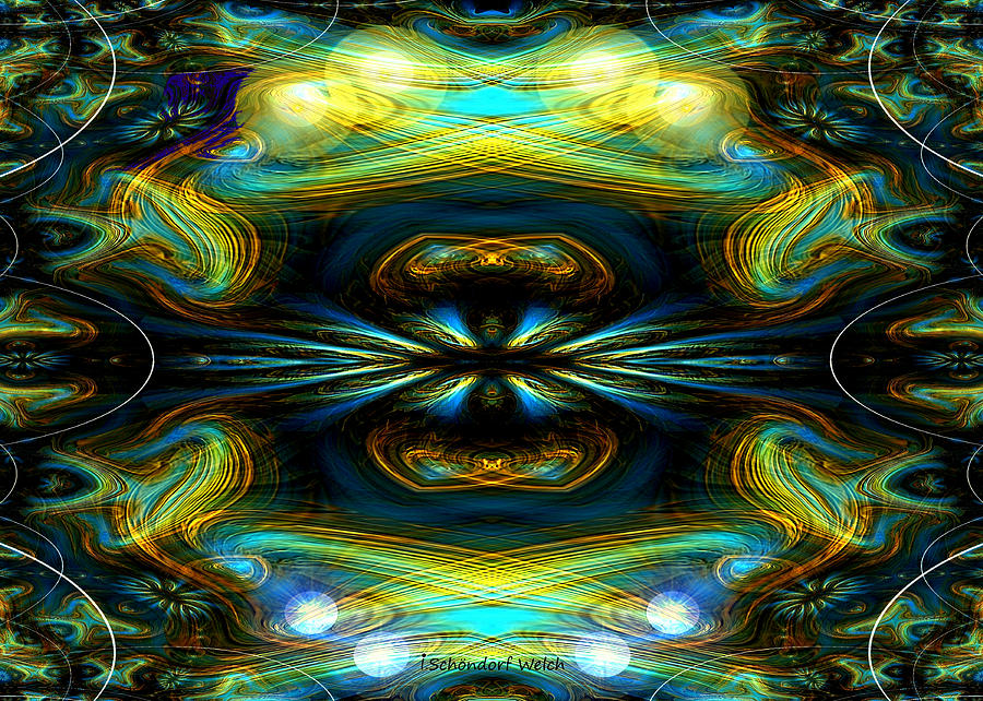 609 - Lucid Infinity .... Digital Art by Irmgard Schoendorf Welch