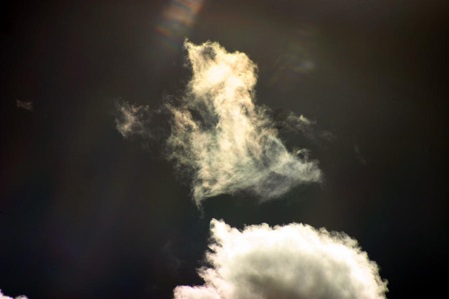 Alien Photograph - Cloaked Craft Cloud Photograph  #61 by Sean Gautreaux
