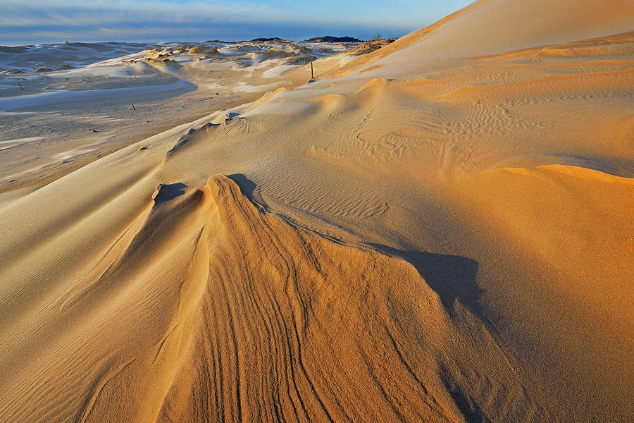 Silver Lake Sand Dunes Photograph by Dean Pennala Pixels