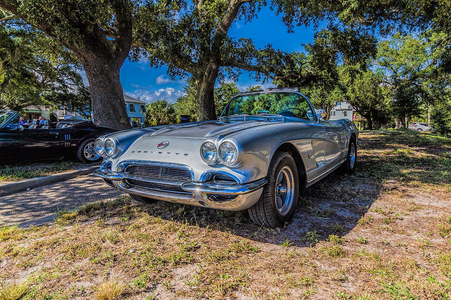 62 Vette Left front Photograph by Brian Wright