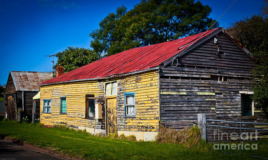 Derelict Farm Buildings Photograph by Alexander Whadcoat - Fine Art America