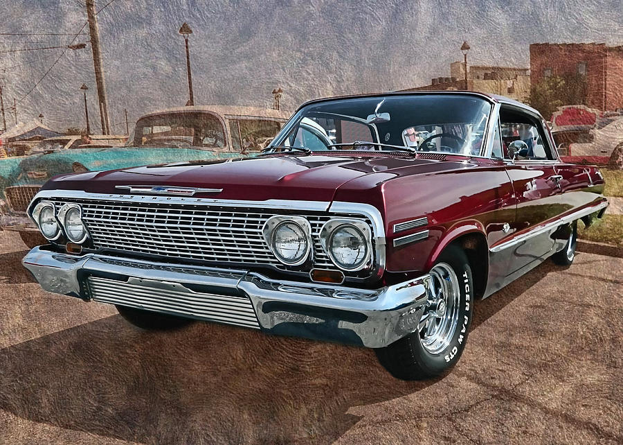 '63 Impala Photograph by Victor Montgomery
