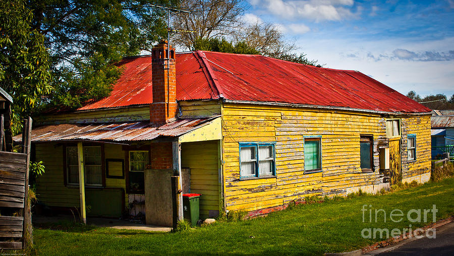 derelict Farm Buildings Photograph by Alexander Whadcoat - Fine Art America