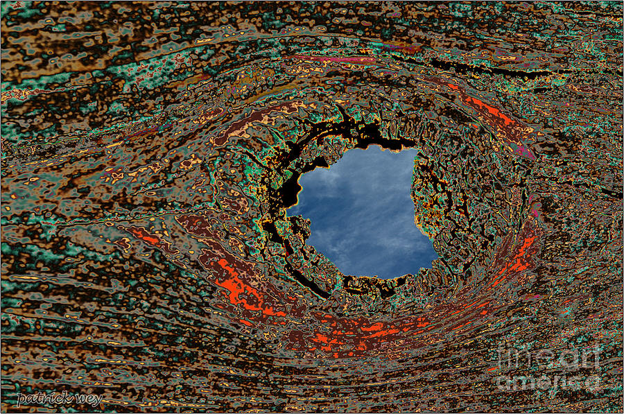 Reflections Digital Art - Inner Skies-A #65 by Patrick Wey
