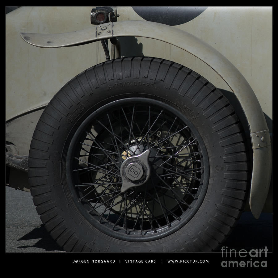 Vintage cars #65 Photograph by Jorgen Norgaard