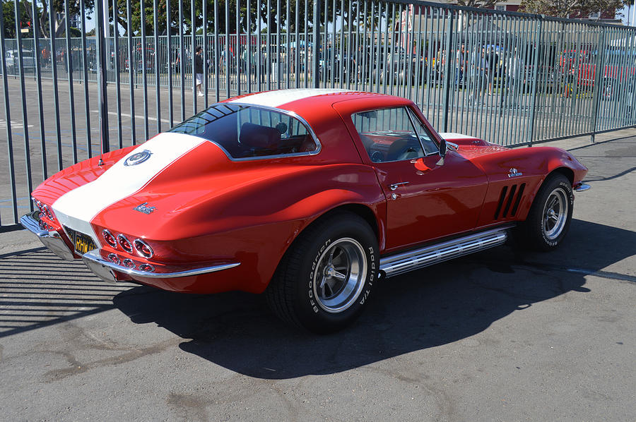66 Vette Coupe Photograph by Bill Dutting