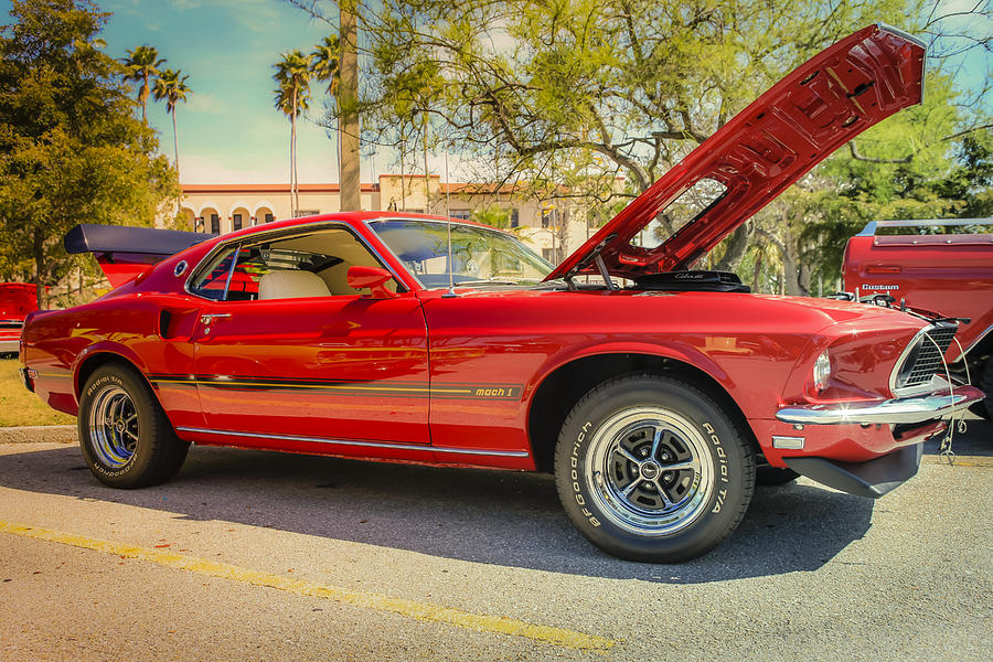 69 Mustang Cobra Photograph by Chris Smith - Fine Art America