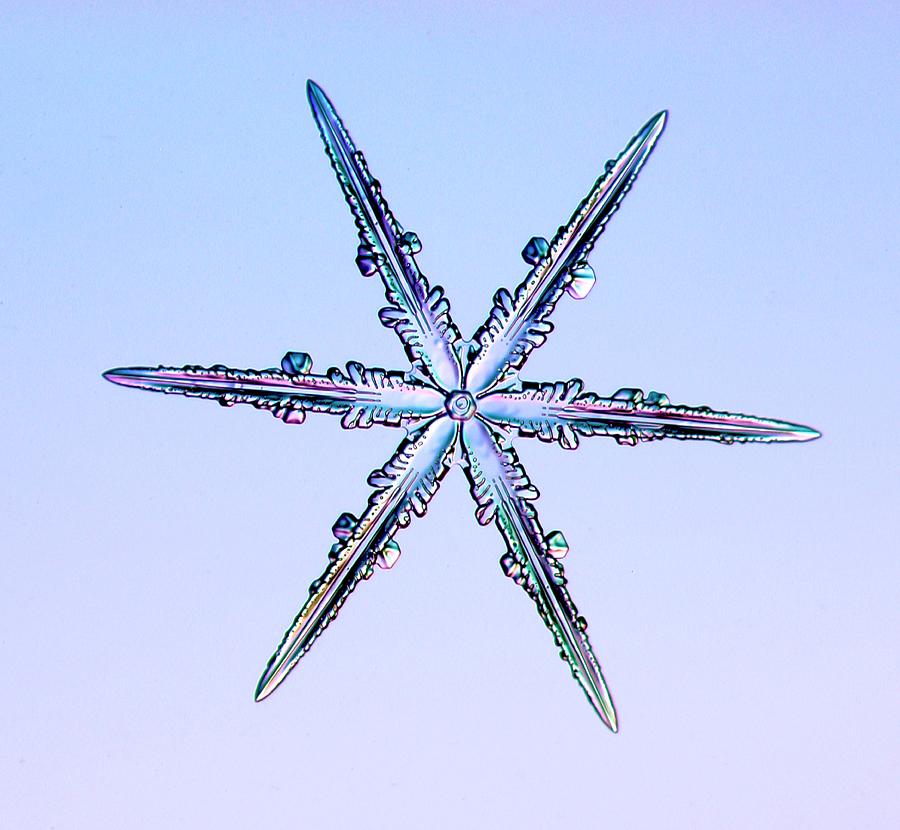 Snowflake #69 Photograph by Kenneth Libbrecht
