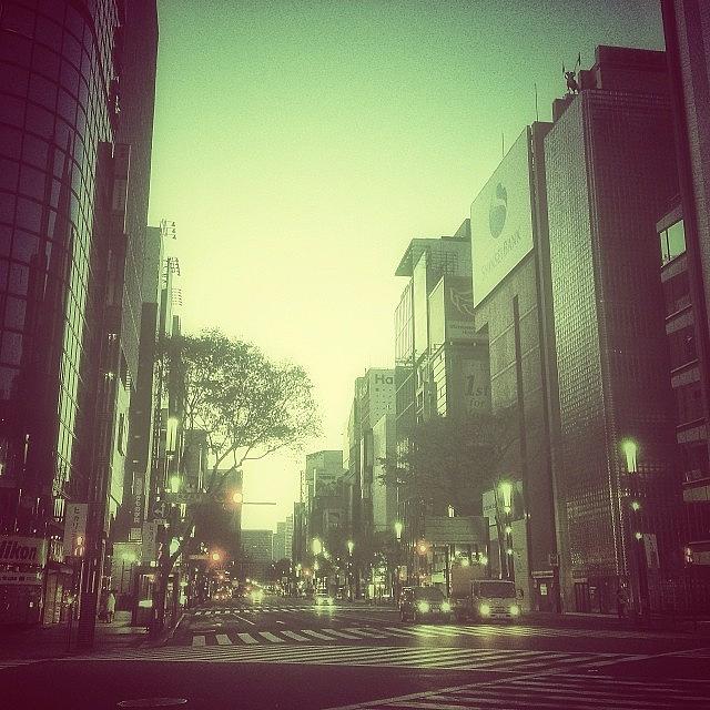 6am@ginza, Tokyo Photograph by Takeyuki Onishi