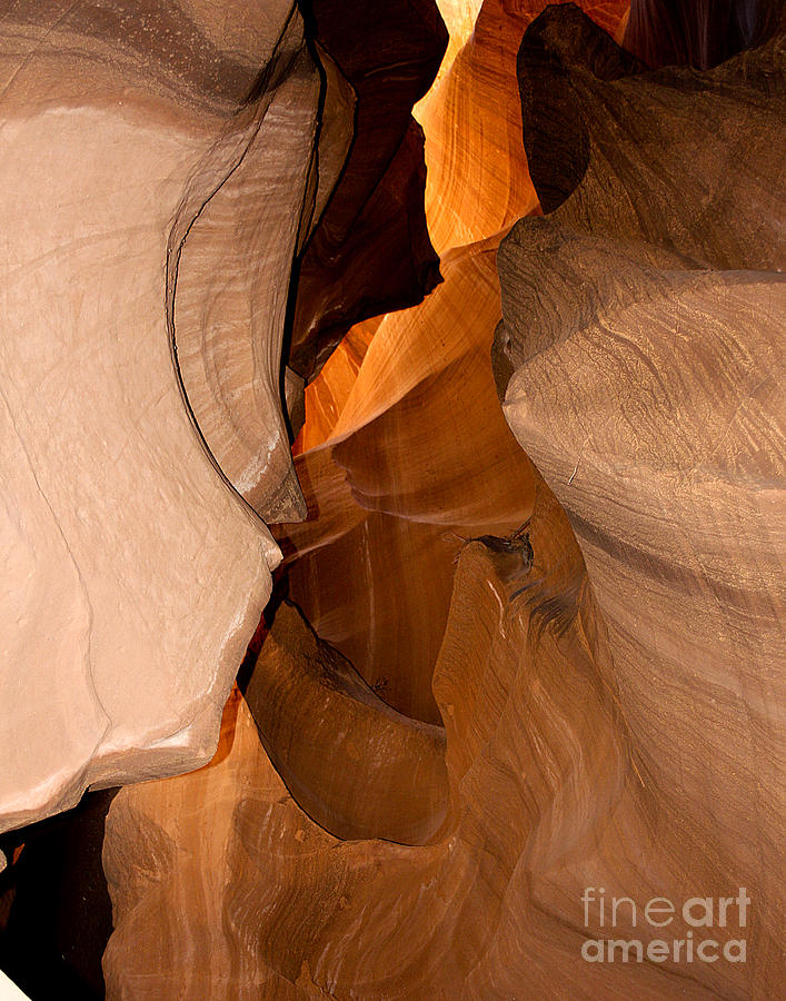 Gallery Photograph - Antelope Canyon #7 by Richard Smukler
