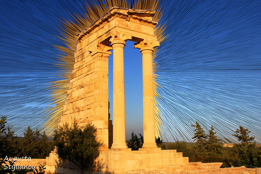 Apollo Sanctuary - Cyprus #3 Digital Art by Augusta Stylianou