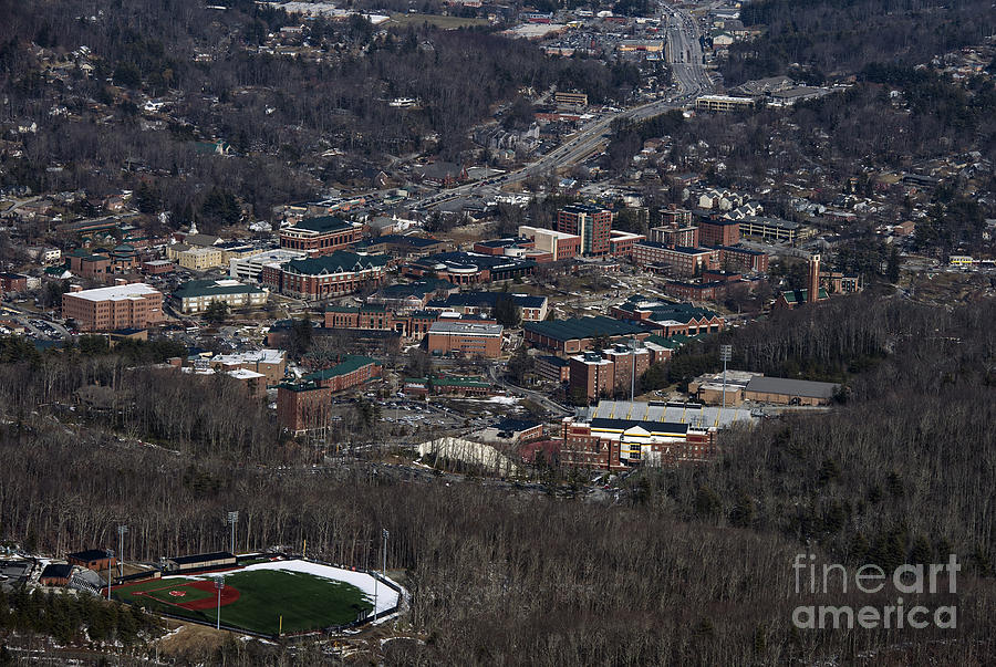 Appalachian State University in Boone NC #7 Photograph by David Oppenheimer