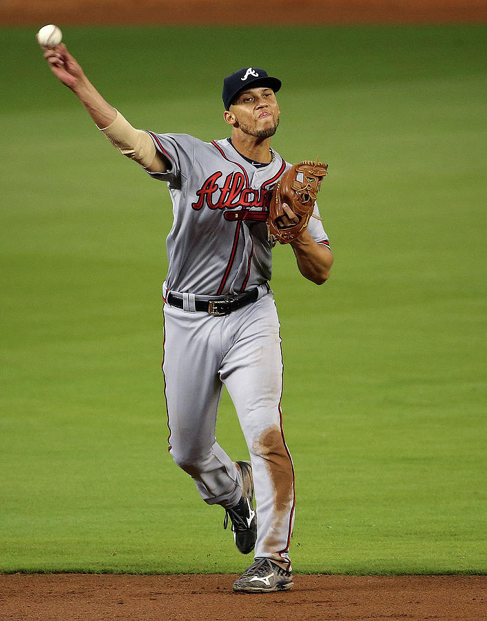 Atlanta Braves V Miami Marlins Photograph by Mike Ehrmann Atlanta Braves V Miami Marlins Photograph by Mike Ehrmann