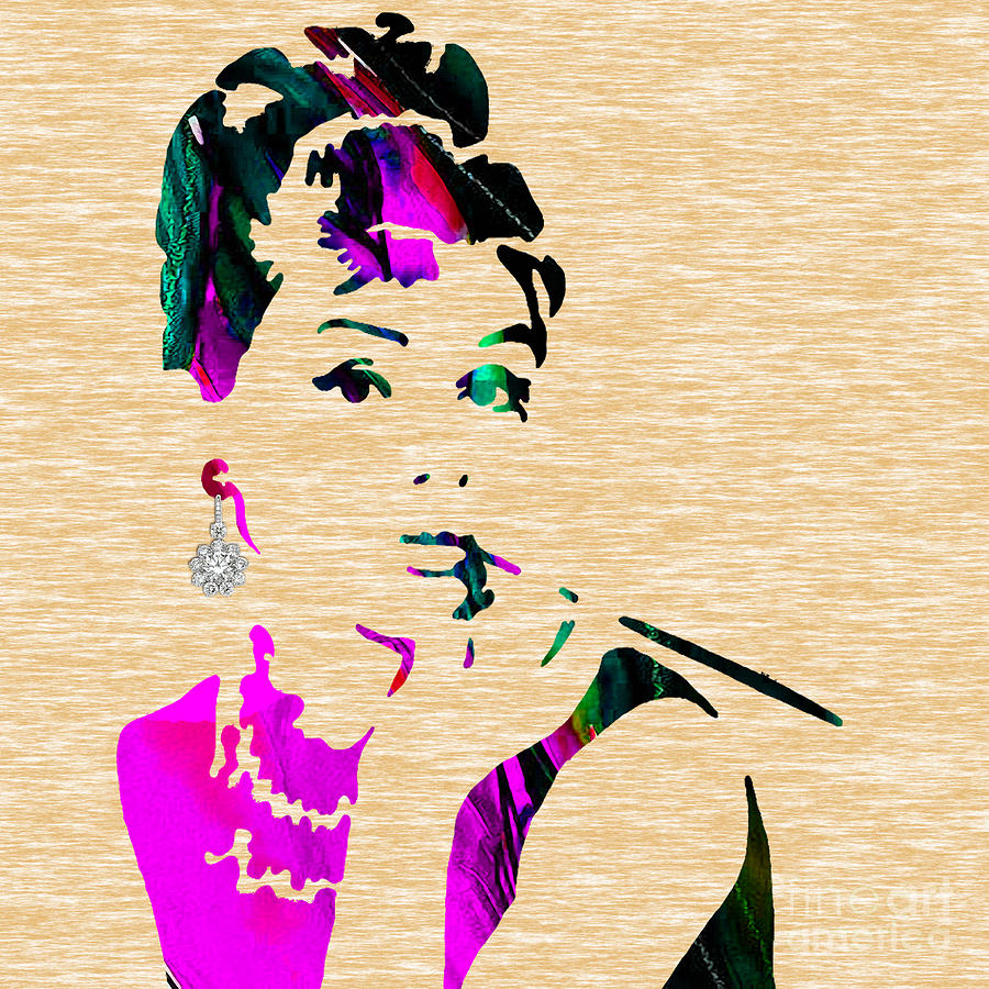 Audrey Hepburn Collection Mixed Media By Marvin Blaine - Fine Art America