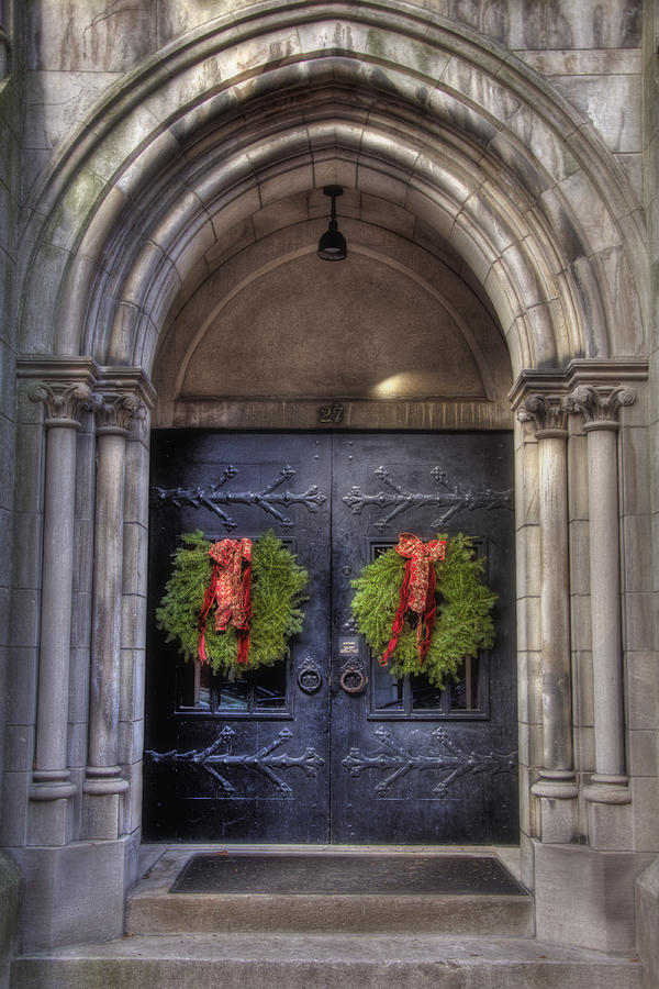 Boston Photograph - Beacon Hill Doorways #7 by Joann Vitali