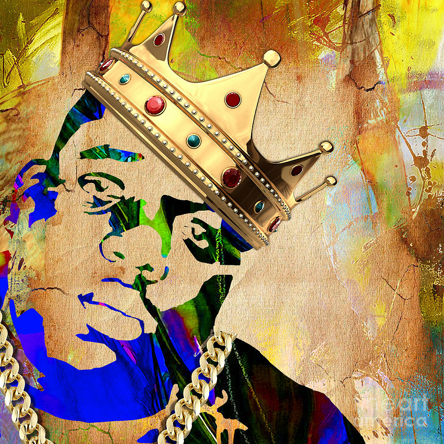 Cool Mixed Media - Biggie Collection #1 by Marvin Blaine
