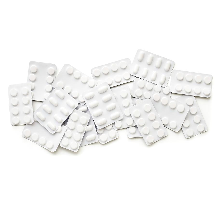 Blister Packs Of Pills #7 Photograph by Science Photo Library