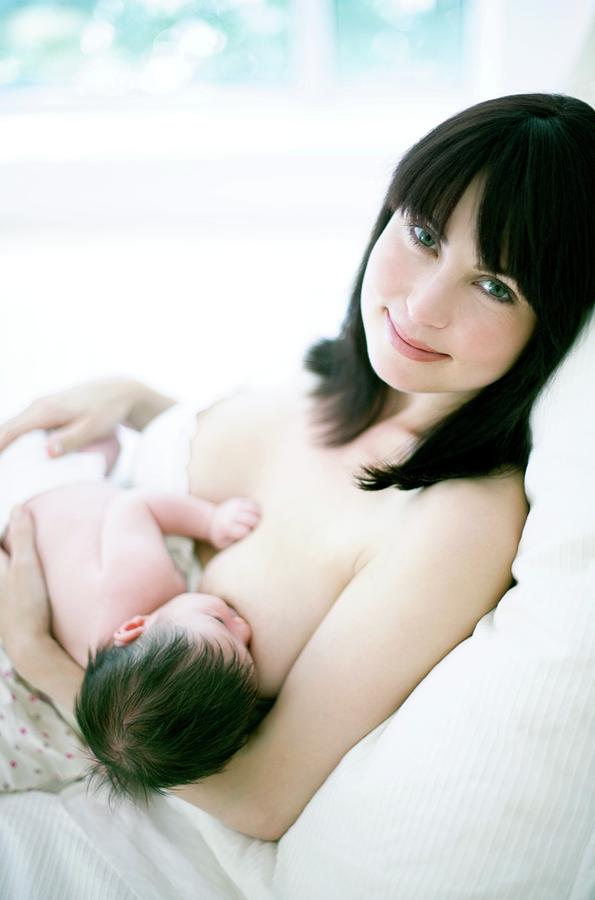 Breastfeeding #7 Photograph by Ian Hooton/science Photo Library