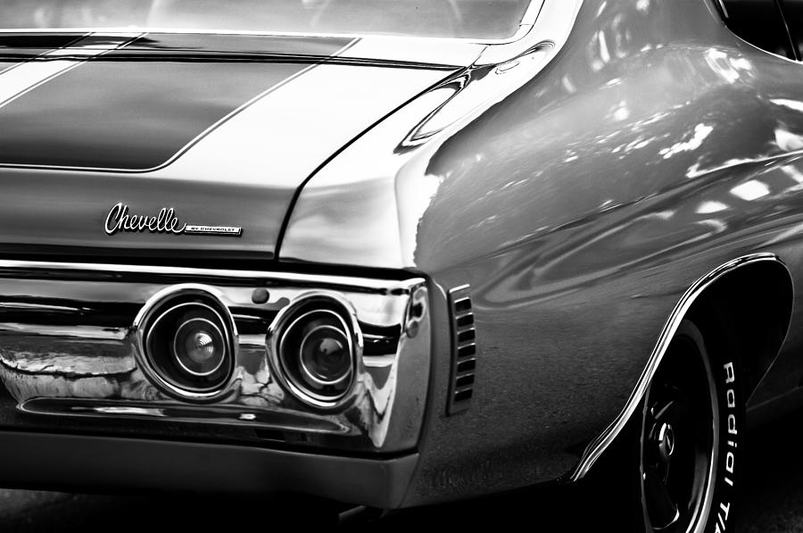 Chevrolet Chevelle Ss Taillight Emblem Photograph By Jill Reger - Pixels