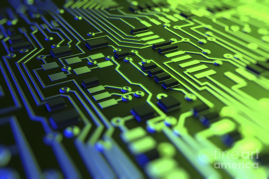 Circuit Board #7 Photograph by Science Picture Co