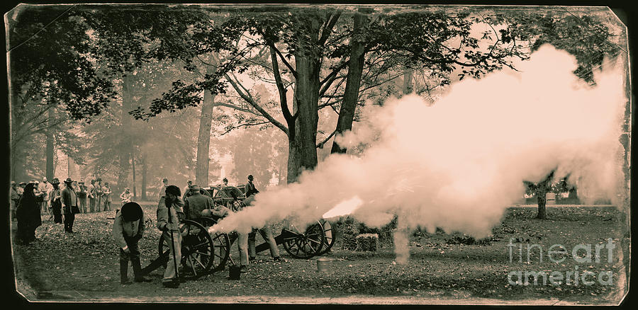 Civil War Reenactment #7 Photograph by Jack Schultz