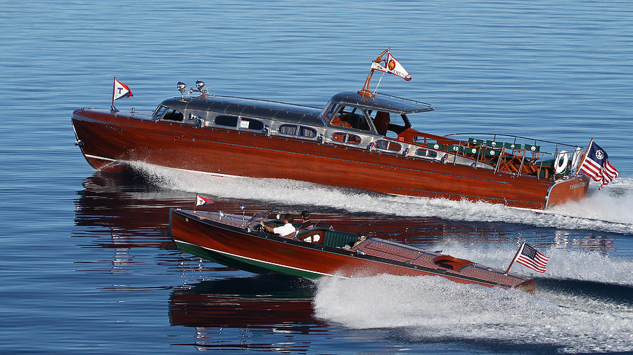 Classic Wooden Runabouts #31 Photograph by Steven Lapkin