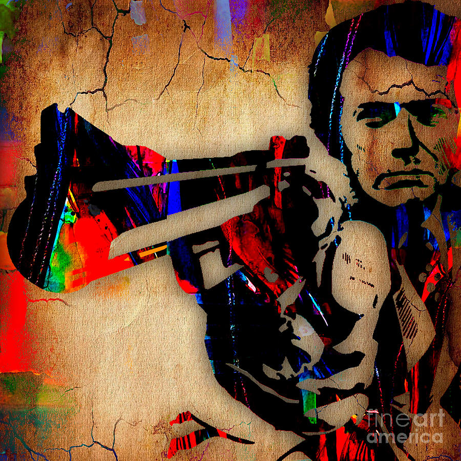 Clint Eastwood Collection #7 Mixed Media by Marvin Blaine