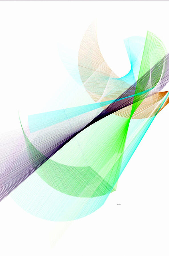 Color Symphony #7 Digital Art by Rafael Salazar