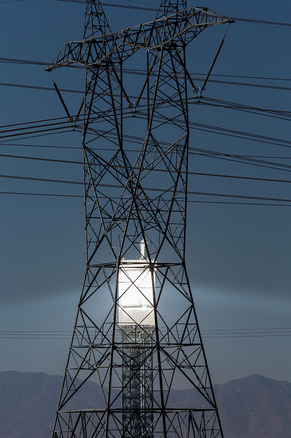 Concentrating Solar Power Plant Photograph by Jim West/science Photo