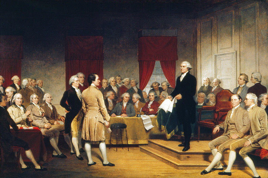 Constitutional Convention #7 Painting by Granger