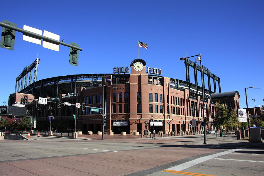 Architecture Photograph - Coors Field - Colorado Rockies #7 by Frank Romeo